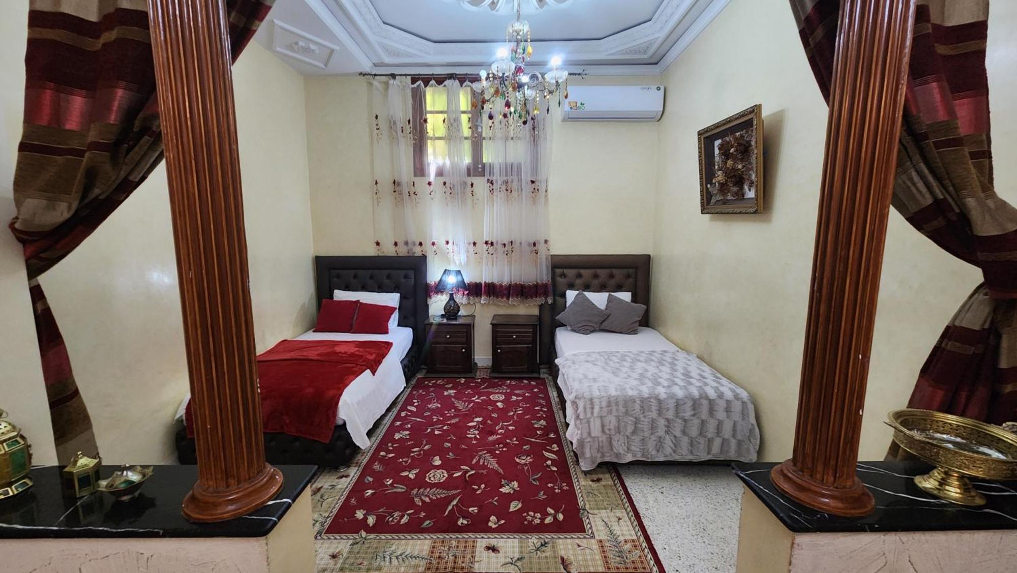 Appartement Riad 5Min A Pied De L'Aeroport Marrákes Kültér fotó