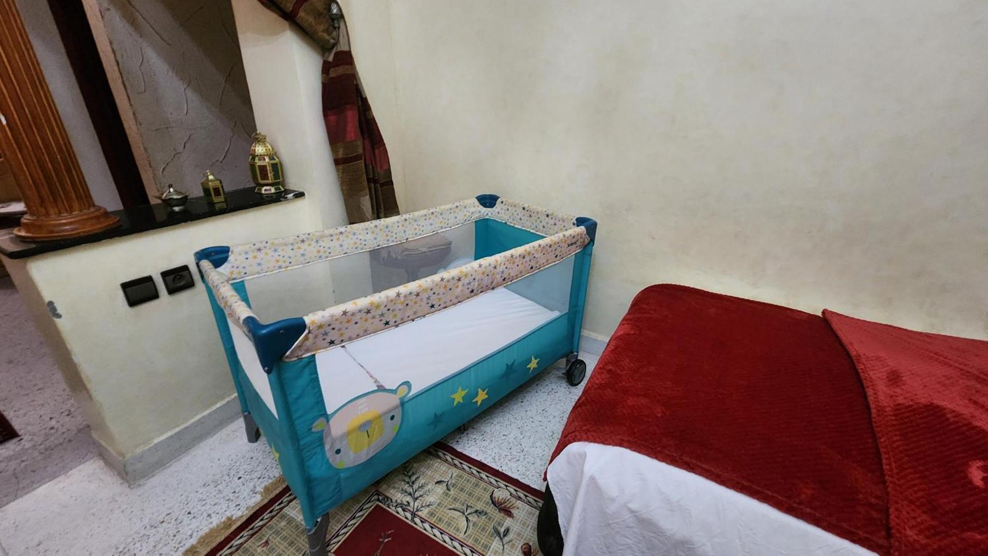 Appartement Riad 5Min A Pied De L'Aeroport Marrákes Kültér fotó