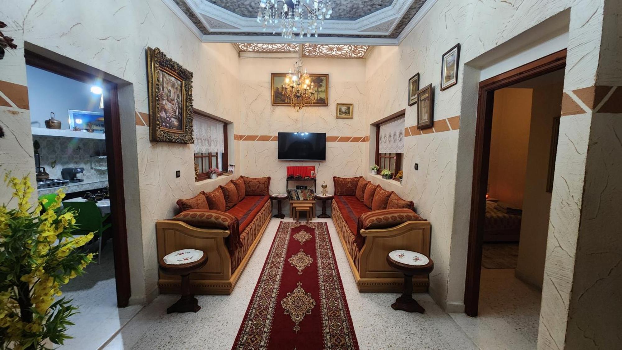 Appartement Riad 5Min A Pied De L'Aeroport Marrákes Kültér fotó