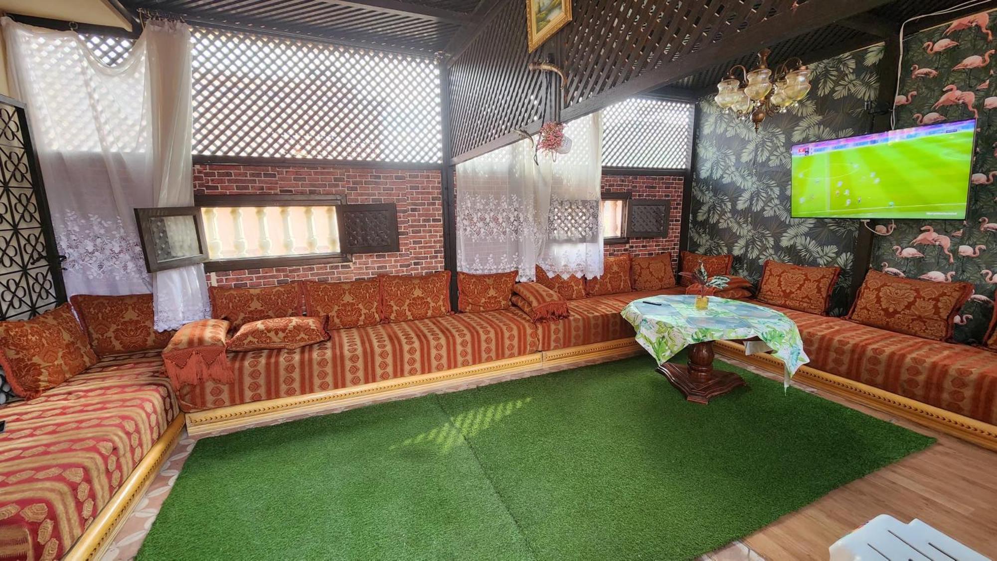 Appartement Riad 5Min A Pied De L'Aeroport Marrákes Kültér fotó
