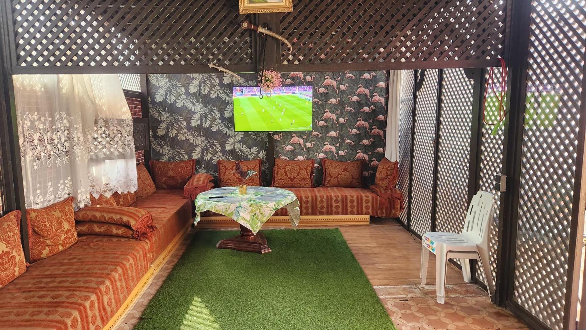 Appartement Riad 5Min A Pied De L'Aeroport Marrákes Kültér fotó