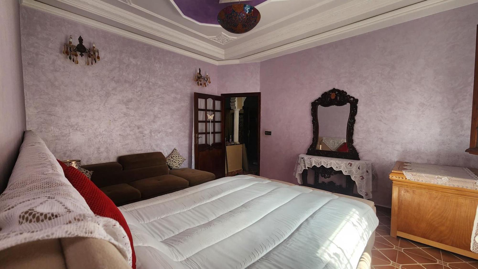 Appartement Riad 5Min A Pied De L'Aeroport Marrákes Kültér fotó