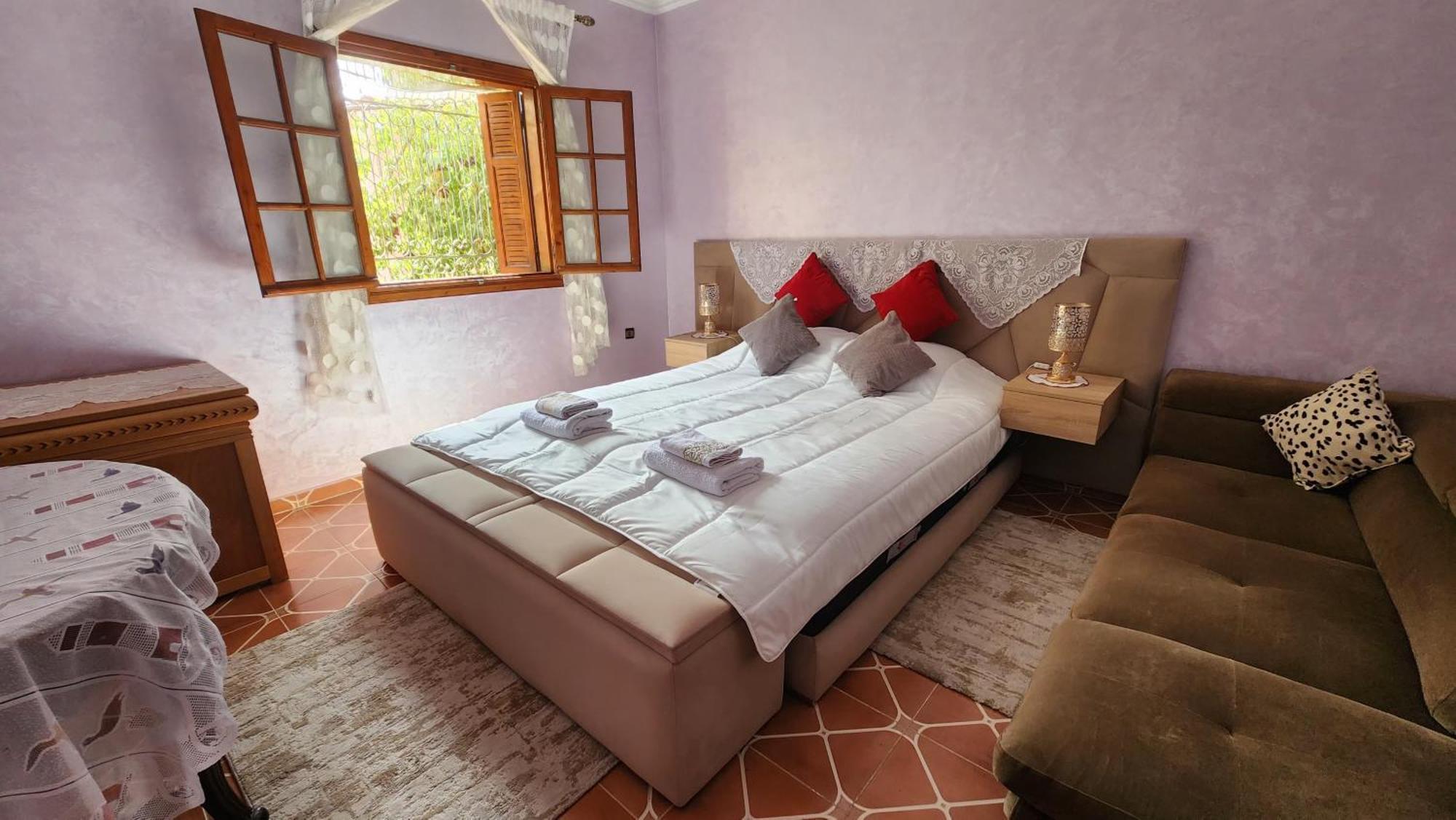 Appartement Riad 5Min A Pied De L'Aeroport Marrákes Kültér fotó